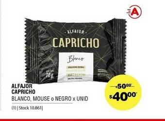 Atomo Conviene Alfajor Capricho oferta