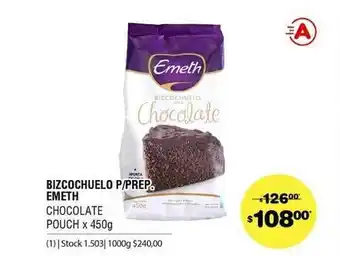 Atomo Conviene Bizcochuelao P Prep Emeth x 450g oferta