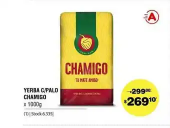 Atomo Conviene Yerba C Palo Chamigo x 1000g oferta