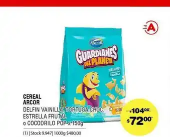 Atomo Conviene Cereal Arcor x 150g oferta