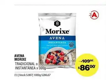 Atomo Conviene Avena Morixe x 300g oferta