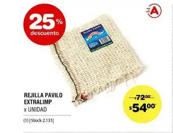 Atomo Conviene Rejilla Pavillo Extralimp 25% Descuento oferta