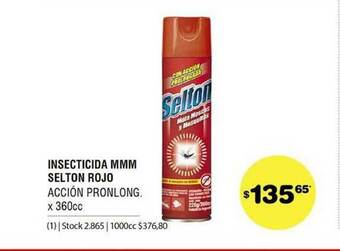 Atomo Conviene Insecticida Mmm Selton Rojo x 360cc oferta