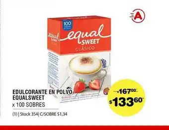 Atomo Conviene Edulcorante En Polvo Equalsweet oferta