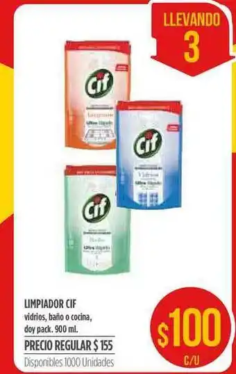 Supermercados Vea Limpiador Cif 900ml oferta