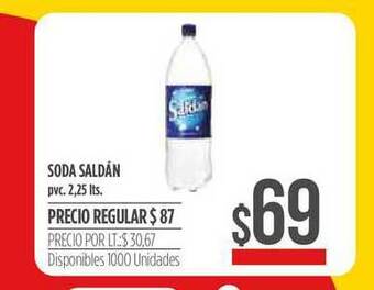 Supermercados Vea Soda Saldán 2lts oferta