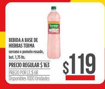Supermercados Vea Bebida A Base De Hierbas Terma oferta