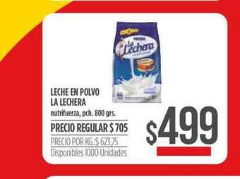 Supermercados Vea Leche En Polvo La Lechera 800grs oferta