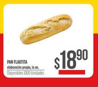 Supermercados Vea Pan Flautita oferta