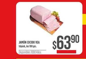 Jamón Cocido Vea 100grs