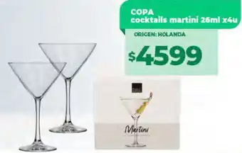 Supermayorista Vital COPA cocktails martini 26ml x 4u oferta