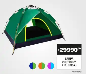 Atomo Conviene CARPA 200*200 CM 4 PERSONAS oferta