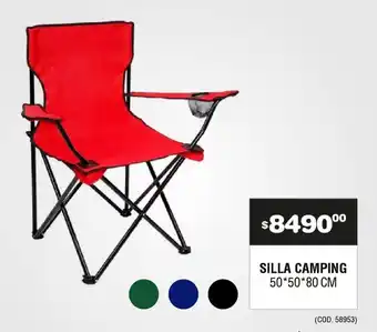 Atomo Conviene SILLA CAMPING 50*50*80 CM oferta