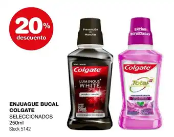Atomo Conviene ENJUAGUE BUCAL COLGATE SELECCIONADOS 250ml oferta