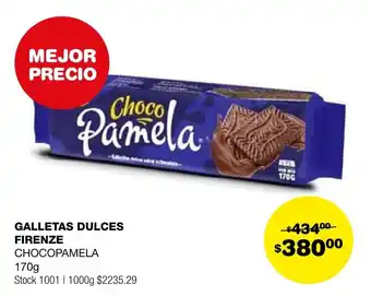 Atomo Conviene GALLETAS DULCES FIRENZE CHOCOPAMELA 170g oferta