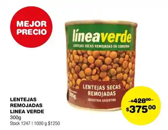 Atomo Conviene LENTEJAS REMOJADAS LINEA VERDE 300g oferta