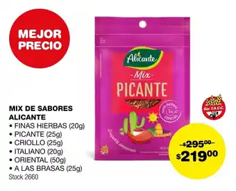 Atomo Conviene MIX DE SABORES ALICANTE oferta