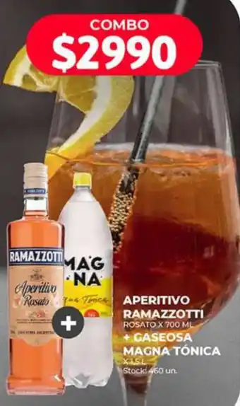 Supermercados Tadicor APERITIVO RAMAZZOTTI ROSATO X 700 ML oferta