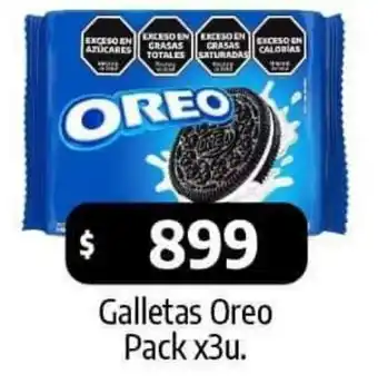 Autoservicio Capo Galletas Oreo Pack x 3u. oferta
