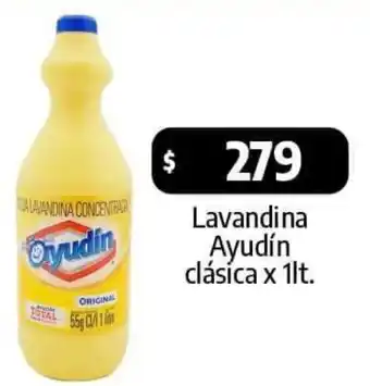 Autoservicio Capo Lavandina Ayudín clásíca x 1lt. oferta