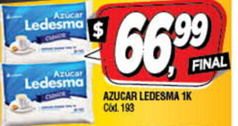 Supermercados Yaguar Azucar Ledesma 1K oferta
