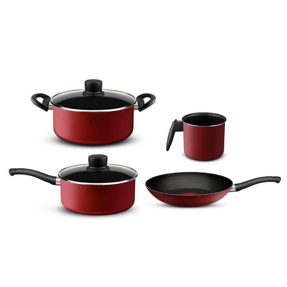 Frávega Set 6 piezas groupe seb tefal red surprise oferta