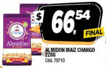 Supermercados Yaguar Almidon Maiz Chango 220g oferta