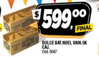 Supermercados Yaguar Dulce Bat.Noel Vain. 5K Caj. oferta