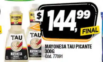 Supermercados Yaguar Mayonesa Tau Picante 300g oferta