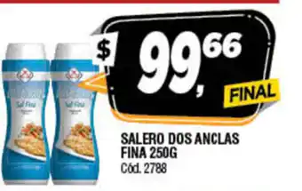 Supermercados Yaguar Salero Dos Anclas Fina 250g oferta