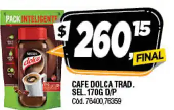 Supermercados Yaguar Cafe Dolca Trad. Sel. 170g D/P oferta