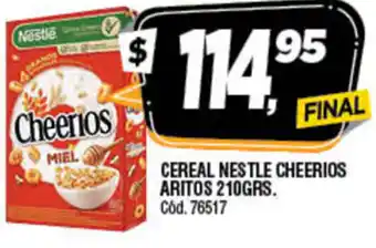 Supermercados Yaguar Cherrios Cereal Nestle Aritos 210grs oferta