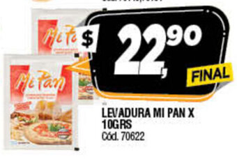 Supermercados Yaguar Levadura Mi Pan x 10grs oferta