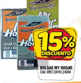 Supermercados Yaguar Bolsas My Hogar oferta