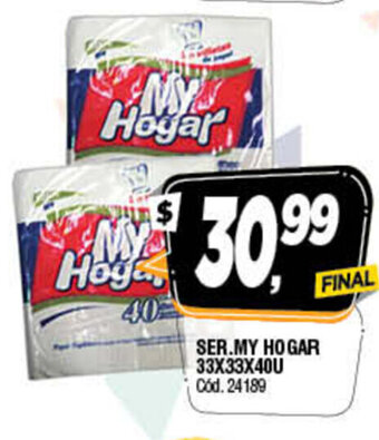 Supermercados Yaguar My Hogar Ser 33x33x40u oferta