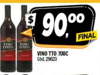 Supermercados Yaguar Vino TTO 700cc oferta