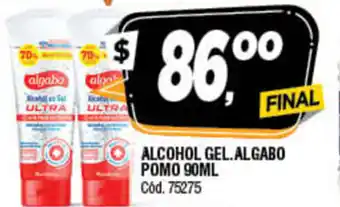 Supermercados Yaguar Alcohol Gel Algabo Pomo 90ml oferta