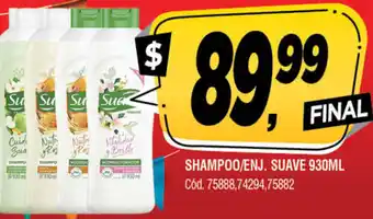 Supermercados Yaguar Shampoo/Enj Suave 930ml oferta