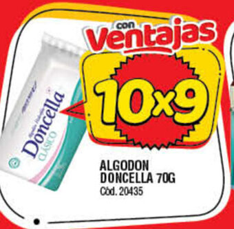 Supermercados Yaguar Doncella Algodon 70g oferta