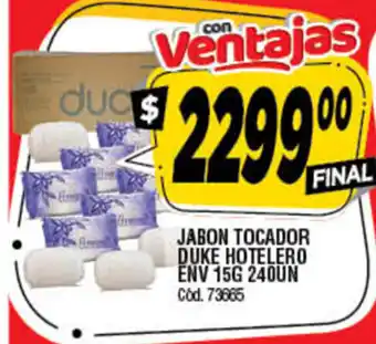 Supermercados Yaguar Jabon Tocador Duke Hotelero Env 15g 240un oferta