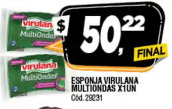 Supermercados Yaguar Virulana Esponja multiondas x 1un oferta
