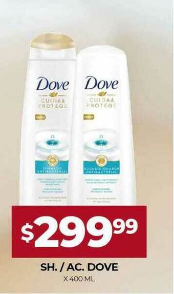 Supermercados Tadicor SH. - AC. Dove x 400ml oferta
