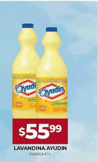 Supermercados Tadicor Lavandina Ayudin Clasica x 1l oferta