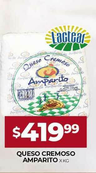 Supermercados Tadicor Queso Cremoso Amparito oferta