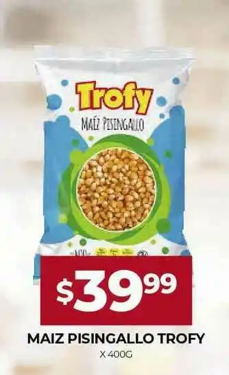 Supermercados Tadicor Maiz Pisingallo Trofy x 400g oferta