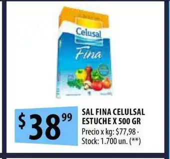 Punto Mayorista Sal Fina Celulsal Estuche x 500gr oferta