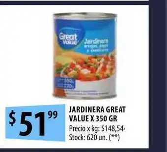 Punto Mayorista Jardinera Great Value x 350gr oferta