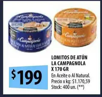 Punto Mayorista Lomitos De Atún La Campagnola x 170gr oferta