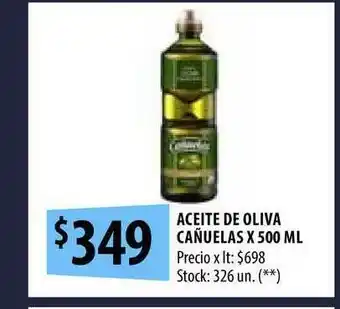 Punto Mayorista Aceite De Oliva Cañuelas x 500ml oferta