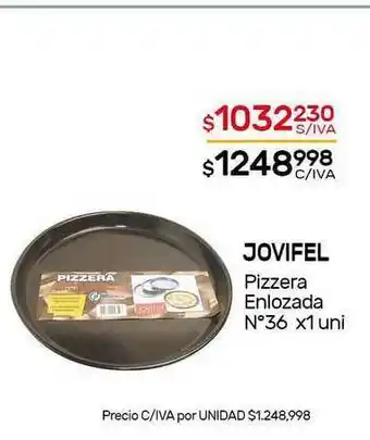 Nini Mayorista Jovifel Pizzera Enlozada Nº36 x 1un oferta